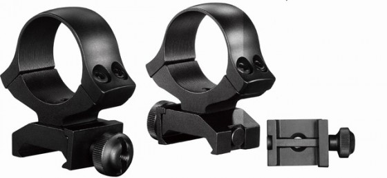 Быстросъемные кольца раздельные KOZAP Weaver D30мм BH=17,8 (No.49)
