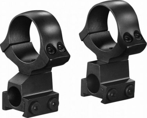 Кольца раздельные KOZAP CZ527 D26мм с окном визира BH14.8 (No.19*) низкие 