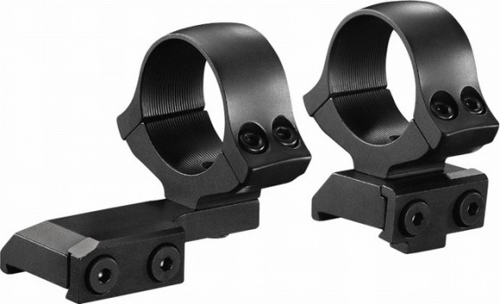Кольца раздельные KOZAP CZ550 с выносом D30мм BH19.8 (No.13) высокие