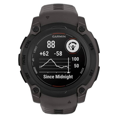 Часы Garmin Instinct E Black 40mm c угольно-черным ремешком